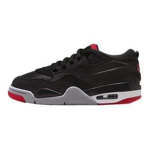AIR JORDAN 4 RM (GS) "BLACK/VARSITY RED-WOLF GREY-WHITE"